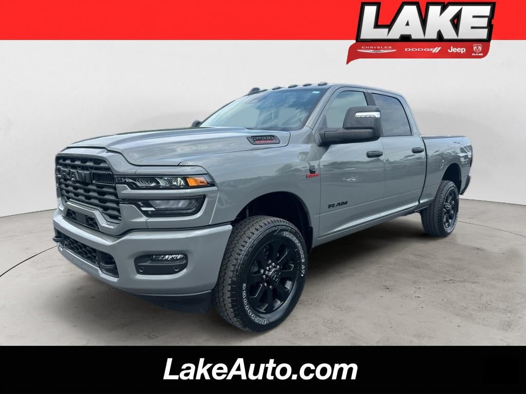 2026 RAM 2500 Big Horn in Ceramic Gray Clear-Coat Exterior Paint — front three-quarter view