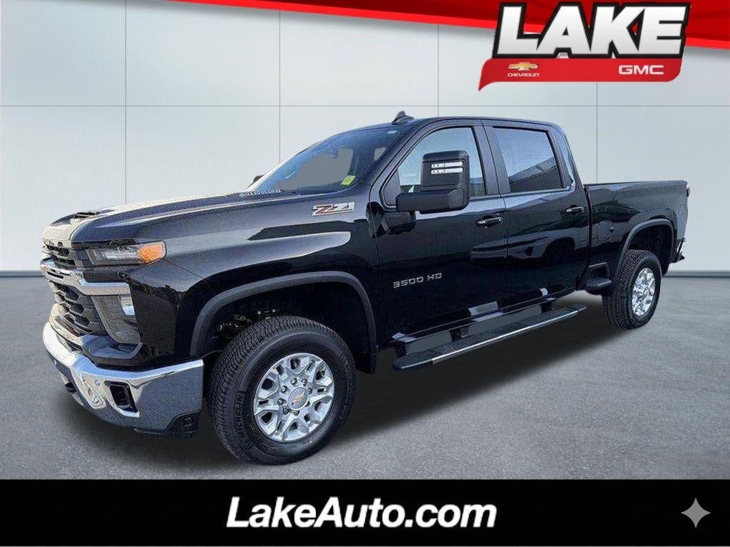 2026 Chevrolet Silverado 3500 HD LT in Black — front three-quarter view