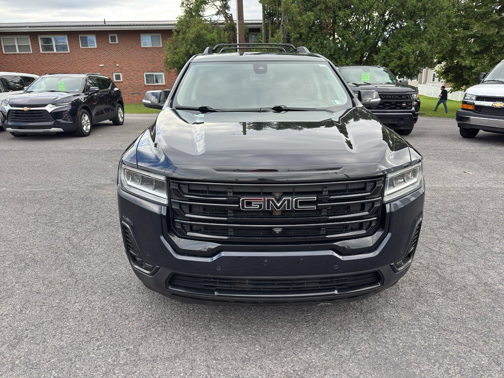 2021 GMC Acadia — rear three-quarter view