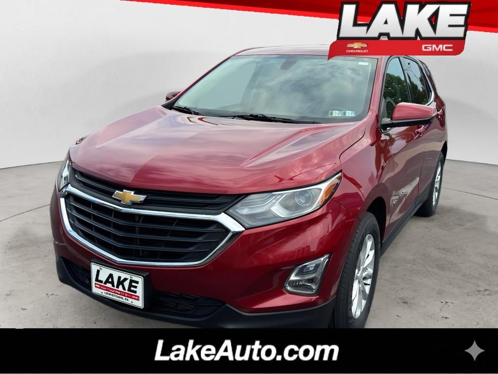 2018 Chevrolet Equinox LT in Cajun Red Tintcoat — front three-quarter view