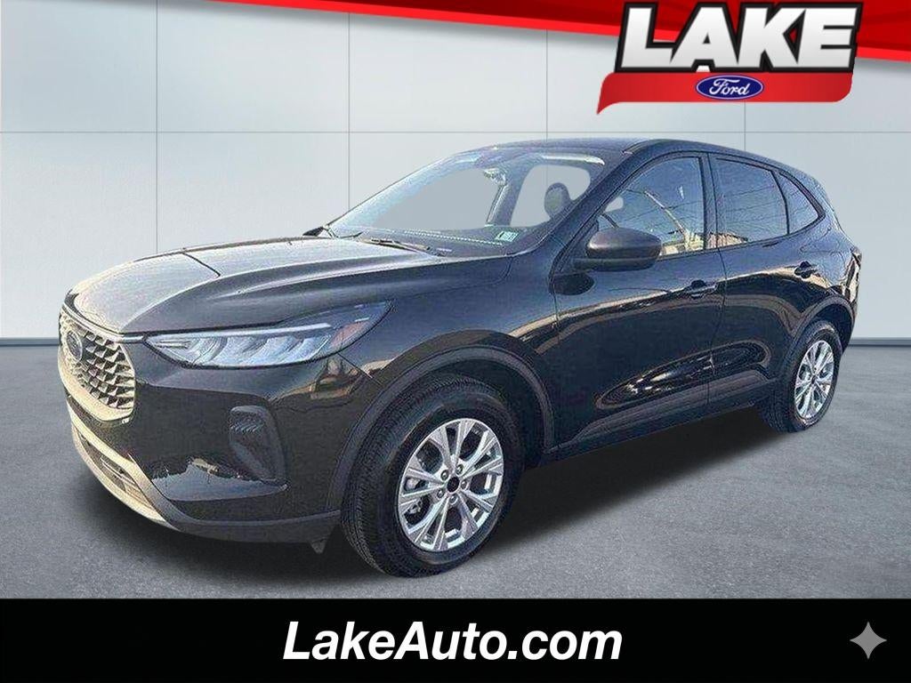 2026 Ford Escape Active in Agate Black Metallic — front three-quarter view