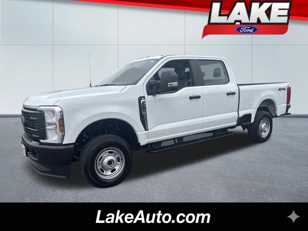 2026 Ford F-250 XL in Oxford White — front three-quarter view