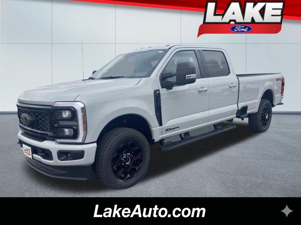 2026 Ford F-250 XLT in Avalanche — front three-quarter view