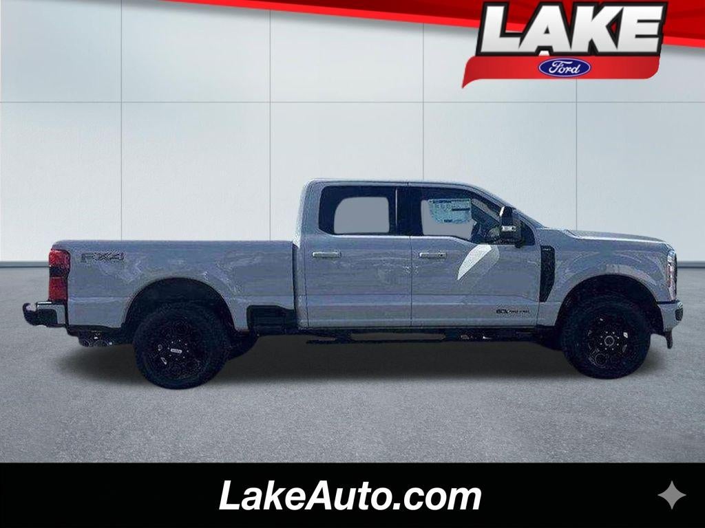 2026 Ford F-250 LARIAT in Avalanche — front three-quarter view