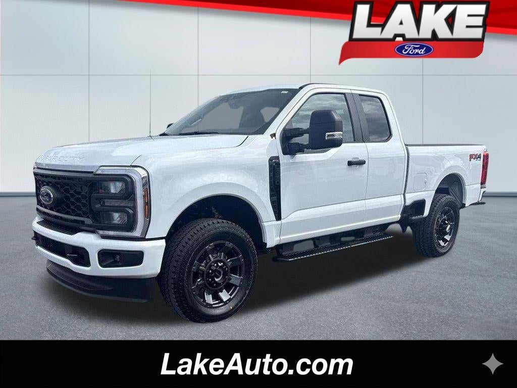 2026 Ford F-350 XL in Oxford White — front three-quarter view