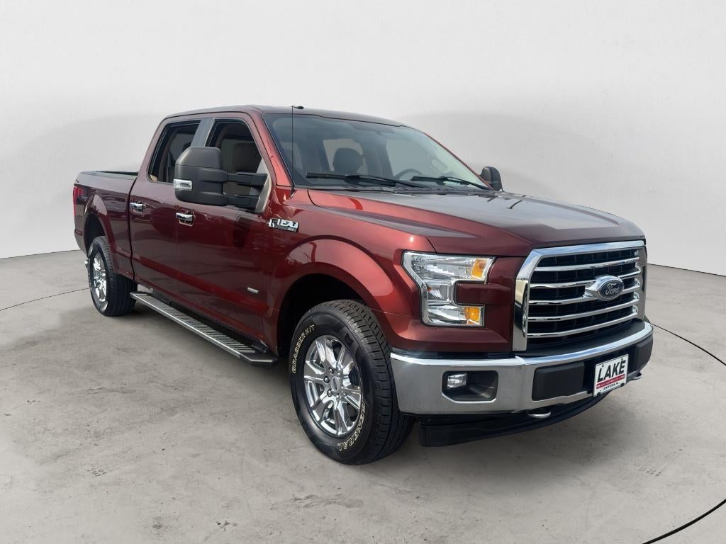 2017 Ford F-150 — rear three-quarter view