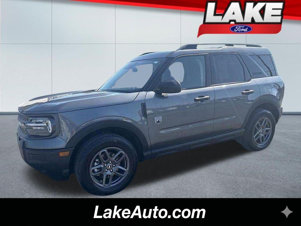2025 Ford Bronco Sport Big Bend in Carbonized Gray Metallic — front three-quarter view